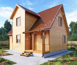 Проект деревянного дома Фантазия