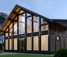 Проект комбинированного дома Берг