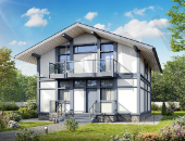 Каркасные дома из металлического профиля: проекты под ключ и особенности строительства