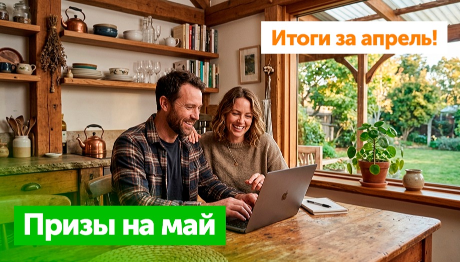 Итоги активности авторов Блога за апрель и призы на май!