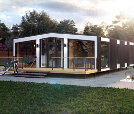 Проект дома в скандинавском стиле  Модерн 105