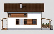 Проект дома каркасного - ПД Modular 173