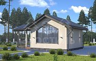 Проект дома Каркасный дом 074