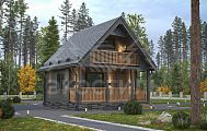 Проект дома Каркасный дом 080