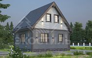 Проект дома Каркасный дом 047