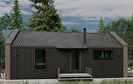 Проект дома BARN STOUNE-100