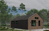 Проект дома BARN STOUNE-100