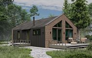 Проект дома BARN STOUNE-100