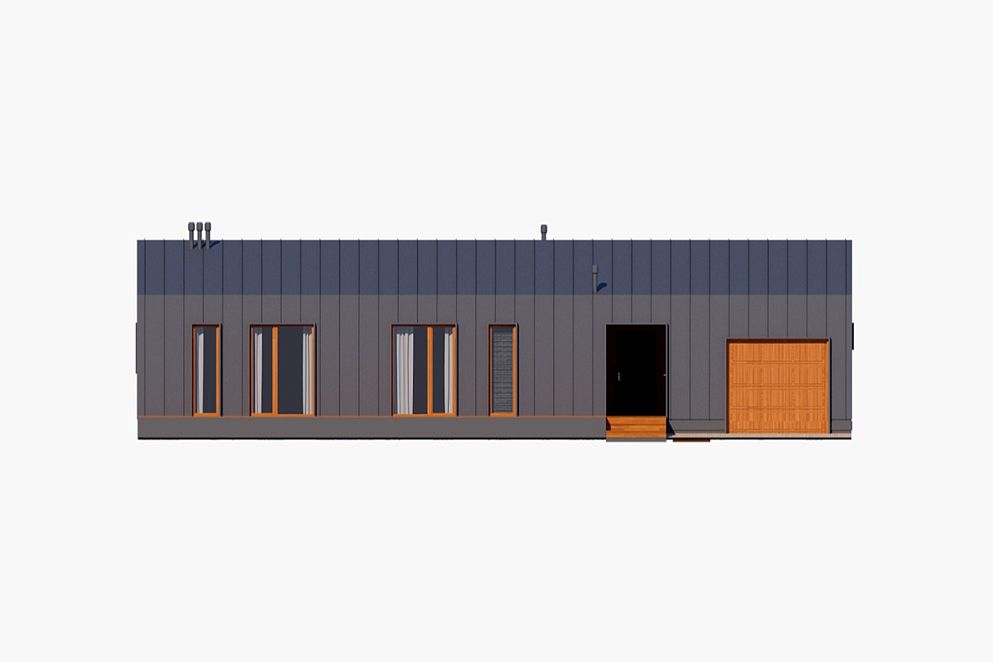 Проект дома BARN-151