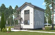 Проект дома Каркасный дом 079