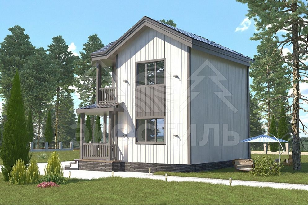 Проект дома Каркасный дом 079