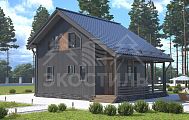 Проект дома Каркасный 057