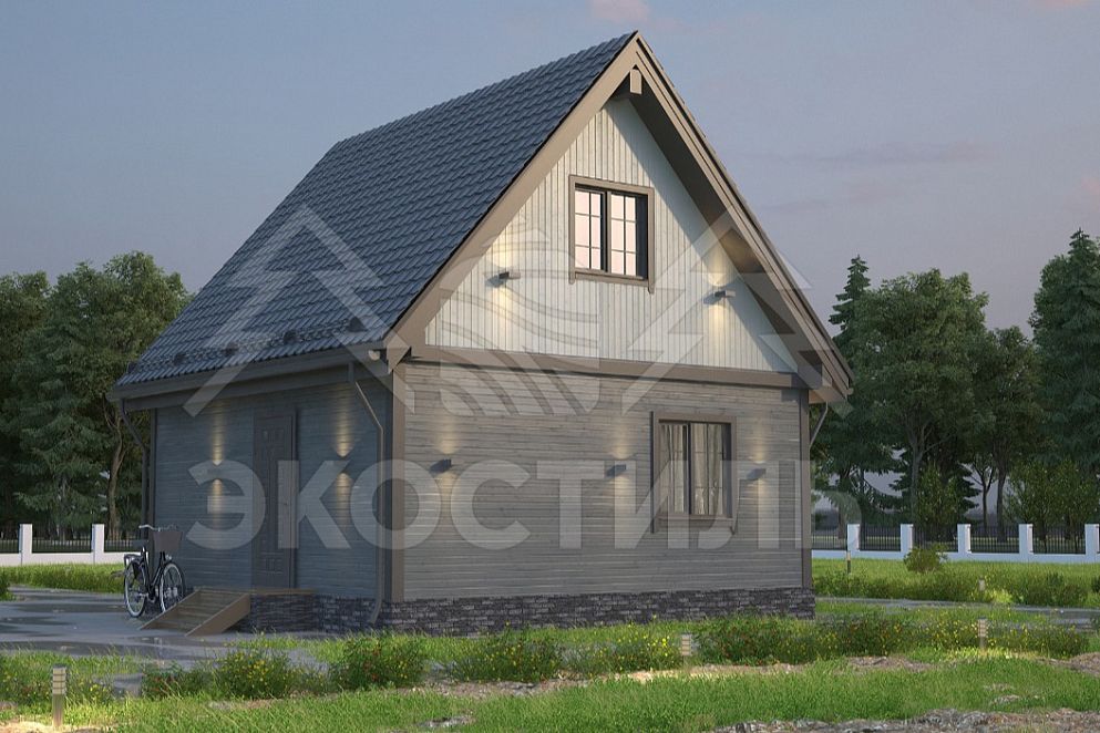 Проект дома Каркасный дом 047