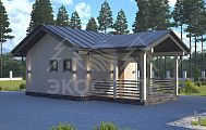 Проект дома Каркасный дом 074