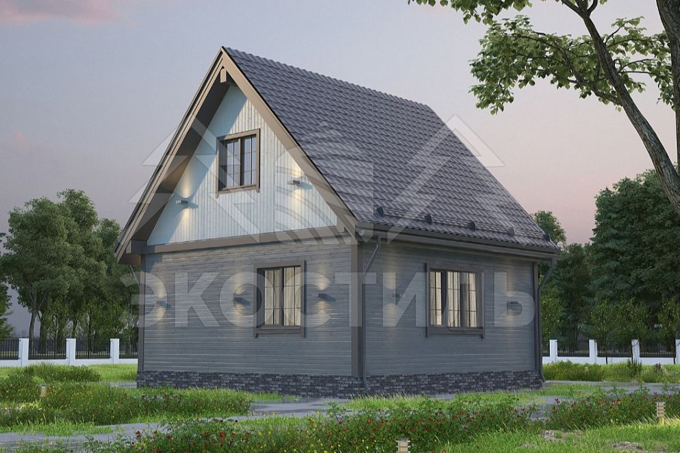 Проект дома Каркасный дом 047