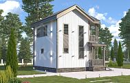 Проект дома Каркасный дом 079