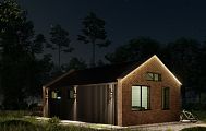 Проект дома BARN STOUNE-100