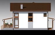 Проект дома каркасного - ПД Modular 173