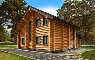 Проект дома из кедра Ангара