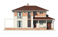 Проект дома каркасного - ПД-353-1-283 КРЫМ