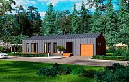 Проект дома BARN-151