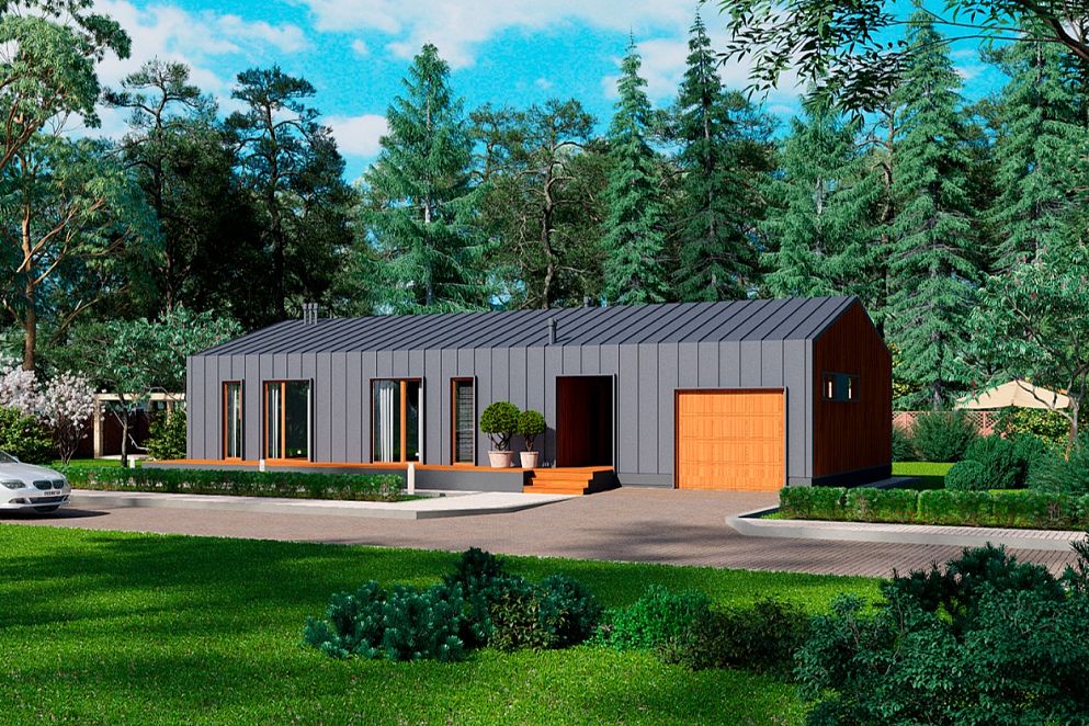 Проект дома BARN-151
