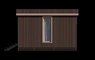 Проект дома Каркасный дом "Рихтер" 6х6,7м