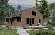Проект дома BARN STOUNE-140