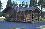 Проект дома Каркасный дом 074