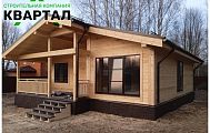 Проект дома Шале 9х9м
