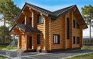 Проект дома из кедра Ангара
