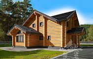 Проект дома из кедра Ангара