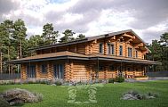 Проект дома из кедра Загорье