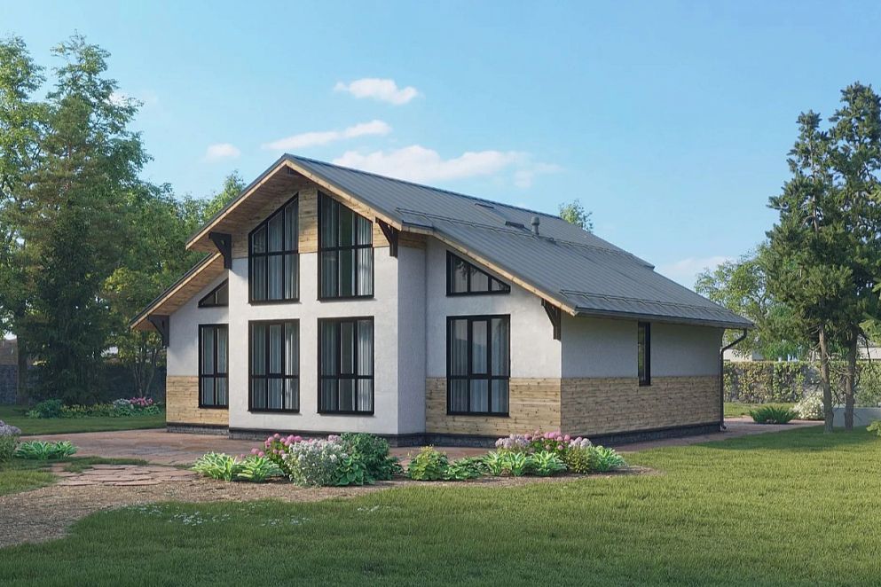 Проект дома Традиция - 12 11,6х12,6 м
