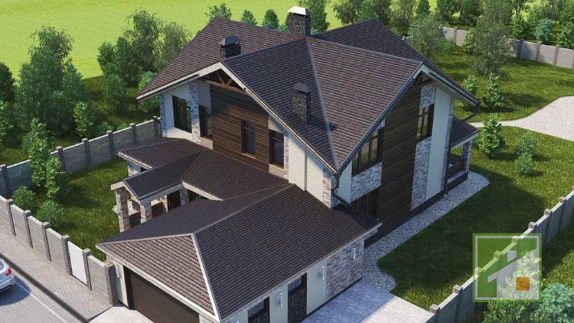 Многощипцовая крыша - основные принципы конструкции