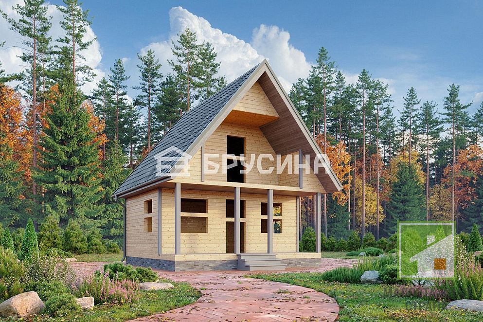 Проект дома «Деревенский»