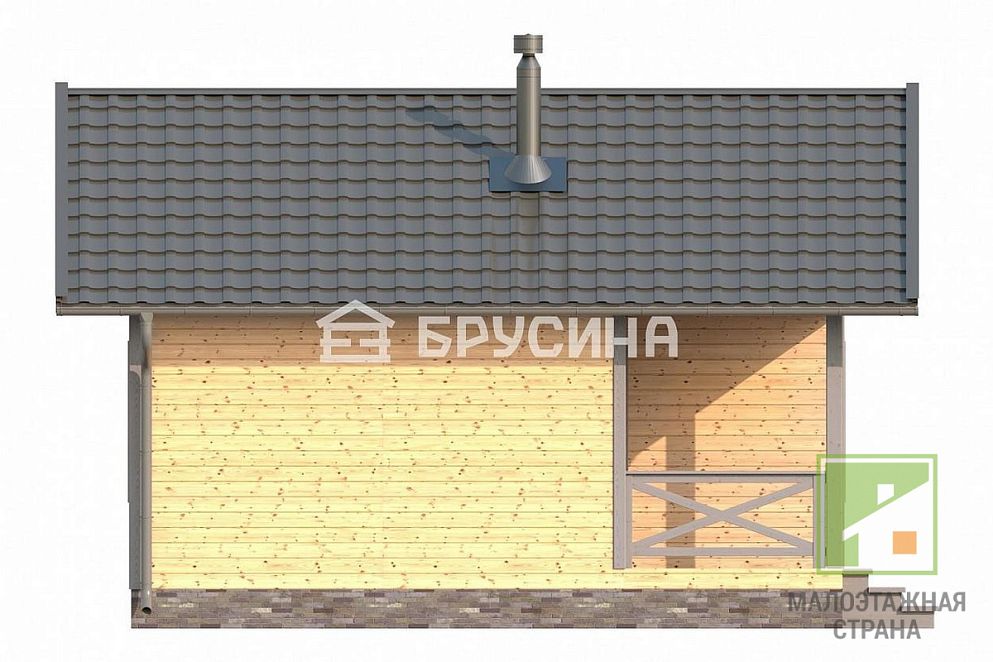 Проект бани «Удобная»