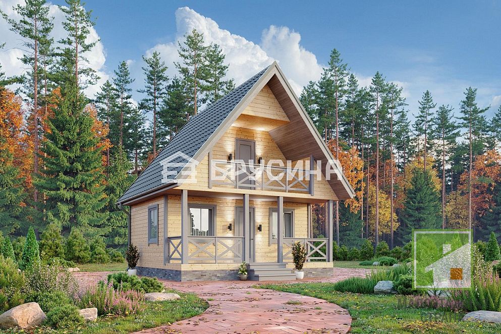 Проект дома «Деревенский»