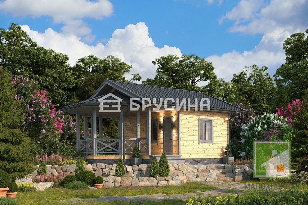 Проект бани «Красивая»
