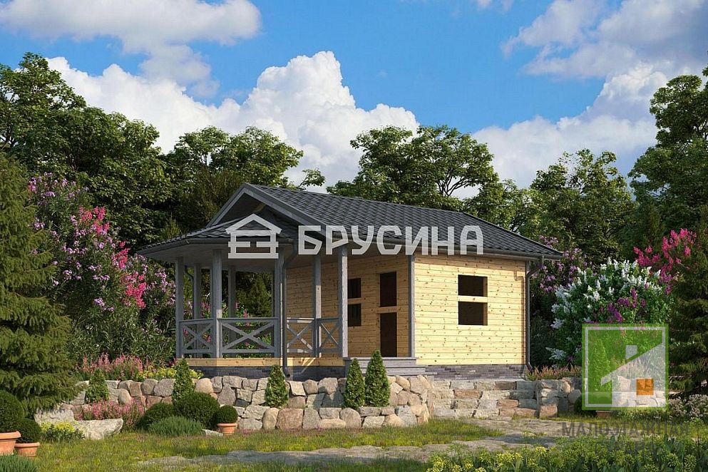 Проект бани «Красивая»