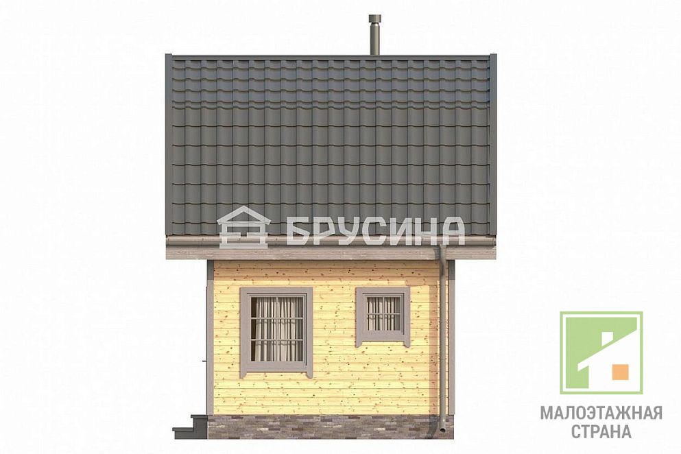 Проект бани «Простая»