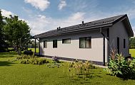 Проект дома Лагуна Prefab 115-1 (ПРЕфаб технология)