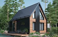 Проект дома Терек 6x8 Барн