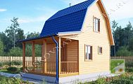 Проект бани Причал