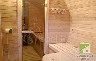 Проект бани-бочки «Мега-2-СВ»
