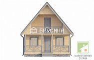 Проект дома «Деревенский»