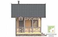 Проект бани «Пестовская»