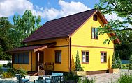 Проект дома Печора 7x9