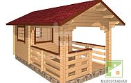 Проект беседки Агата