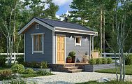 Проект бани 3x4